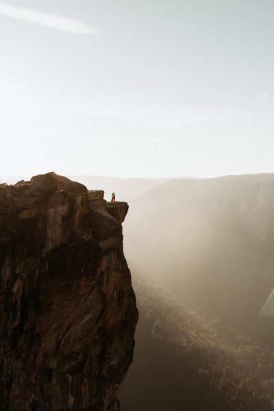 Taft Point Yosemite Engagement