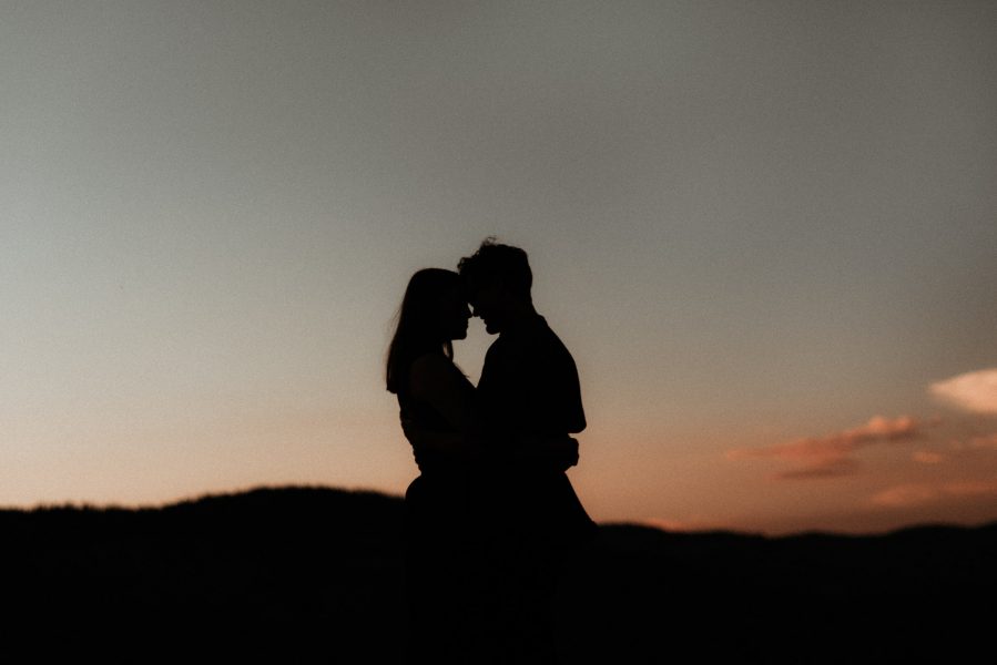 Sunset silhouette