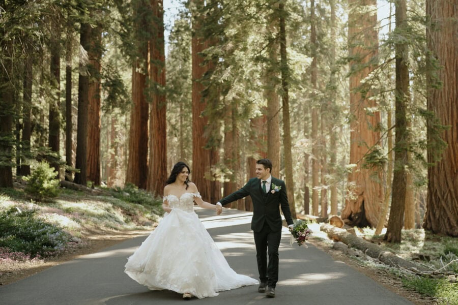 Julia Mina Photography California Elopement Photographer Sequoia National Park Elopement