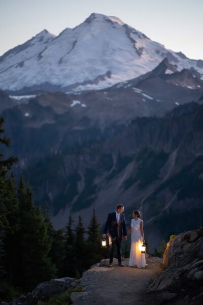 Mount Baker elopement with Outshined Photography