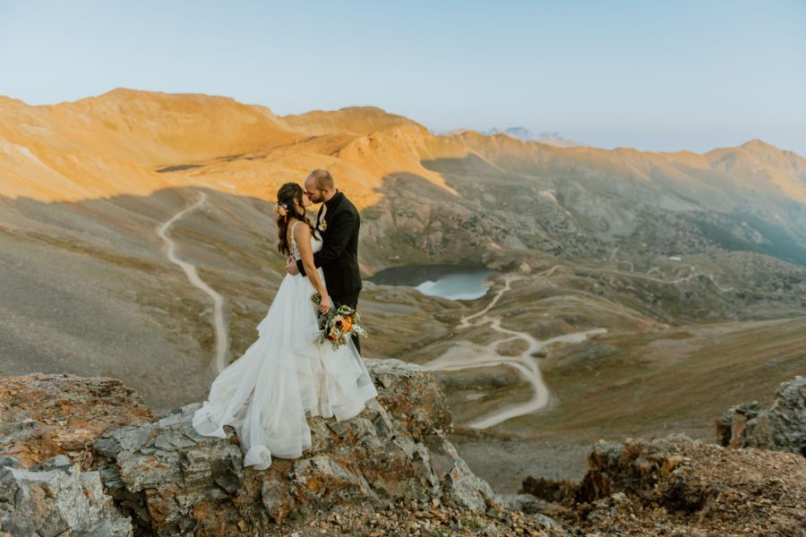 Mountain top elopement