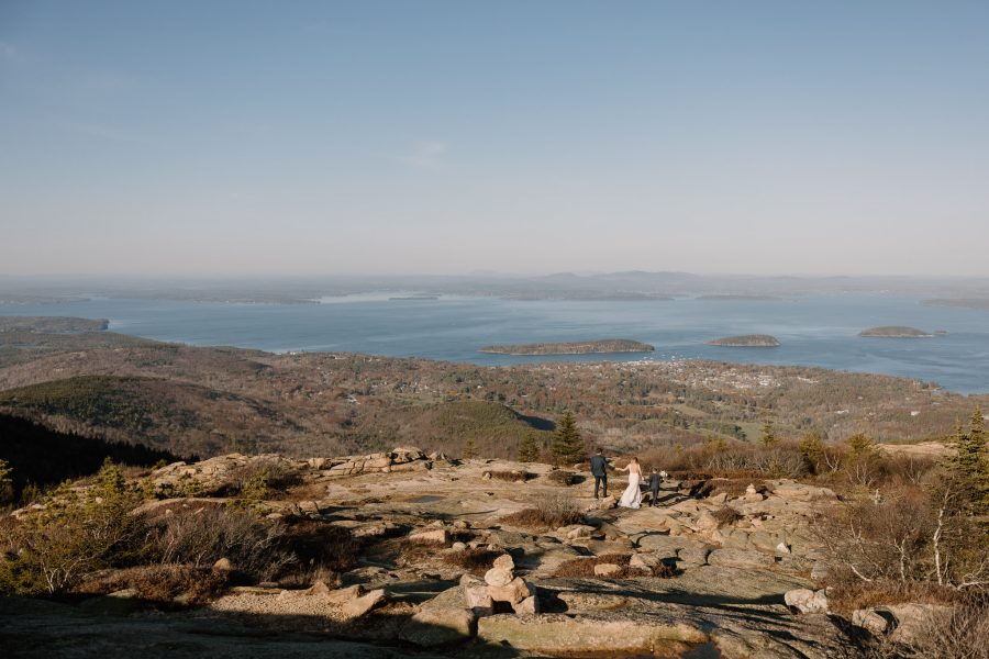 Acadia National Park adventure elopement in Maine