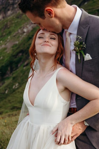 Happy bride