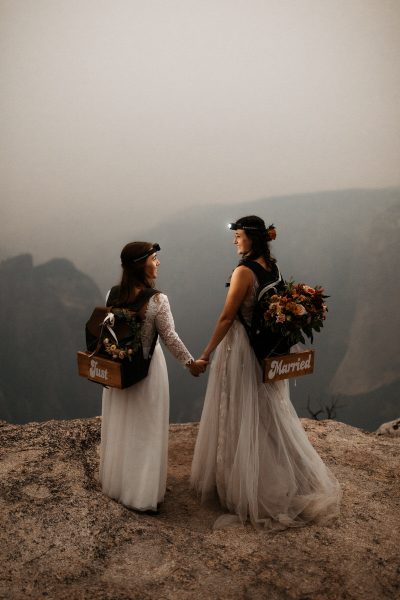 Yosemite Elopement at Taft Point