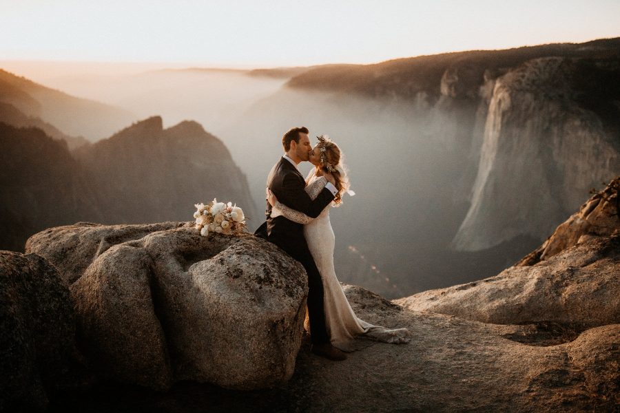 Yosemite Elopement at Taft Point