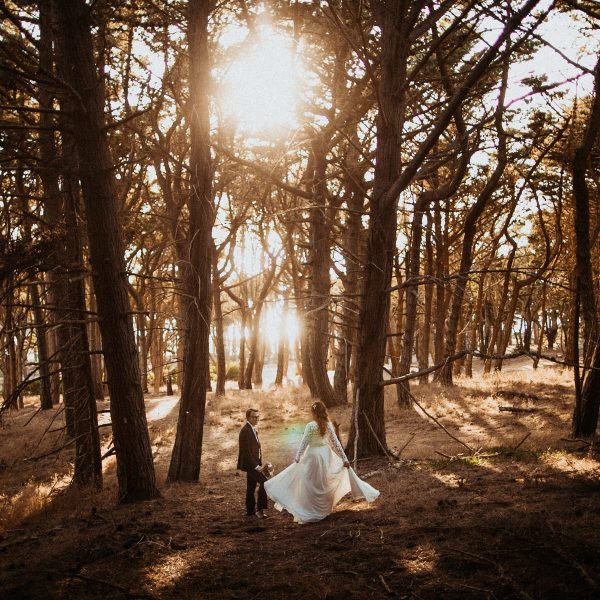 SF Elopement in the woods
