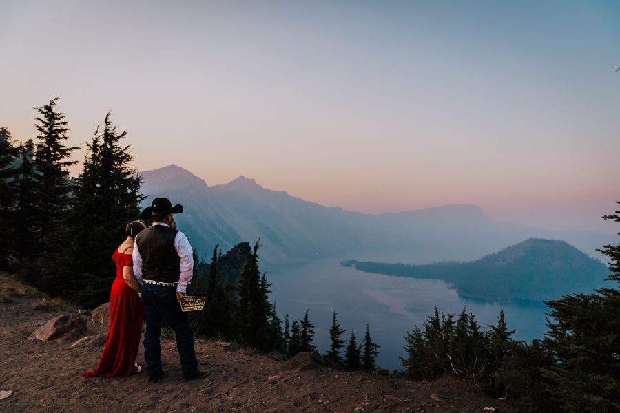 Crater Lake National Park Elopement by Myrtle Creative Co.