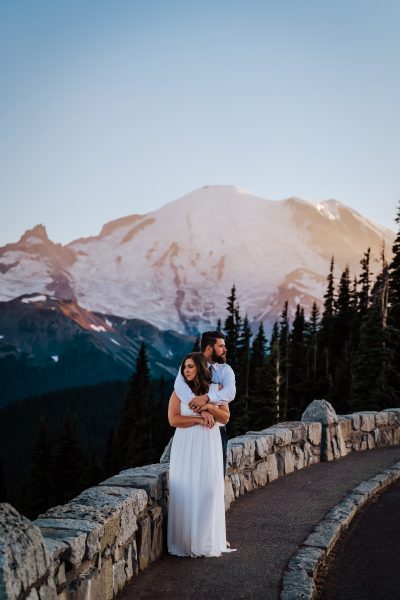 Mt. Rainier National Park Elopement by Myrtle Creative Co.