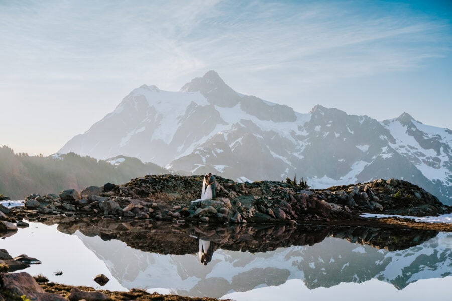 Artist Point Sunrise Elopement