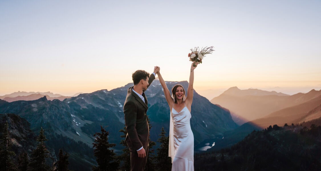 Mt. Baker Wilderness area Elopement