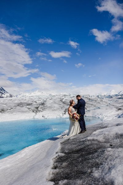 Helicopter Elopement in Alaska
