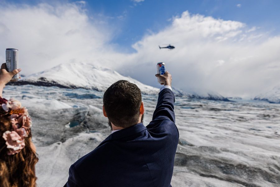 Helicopter Elopement in Alaska