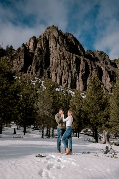Tumalo Falls engagement