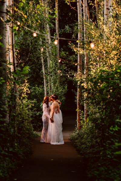 McMenamins edgefield lgbtq intimate wedding