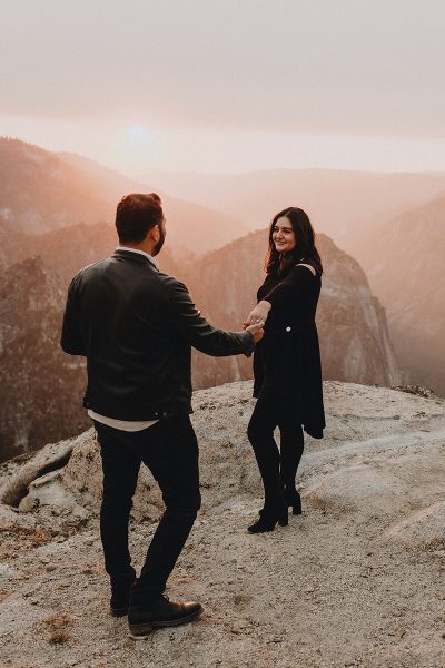 Taft Point Engagement Session