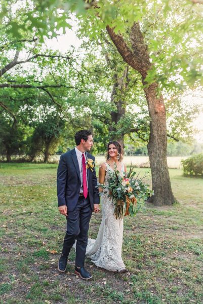 A Country Elopement Couple