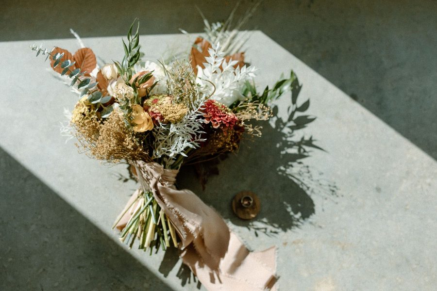Boho bouquet designed by Kayly Shae Floral