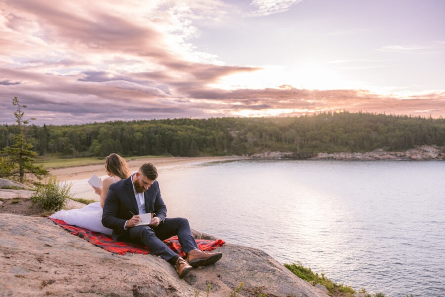 Acadia National Park Elopement New England Elopement photographer