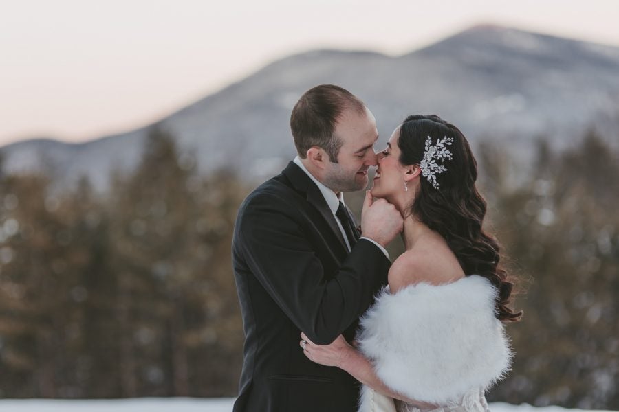 White mountain North Conway NH Elopement