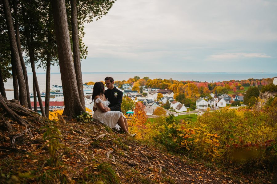 Mackinac island elopement photographer
