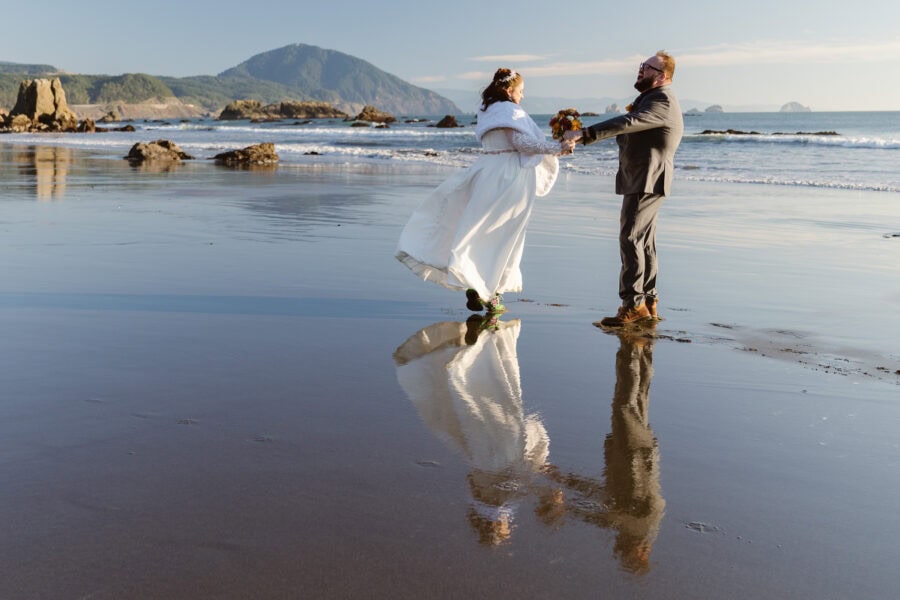 Port Orford Beach Elopement