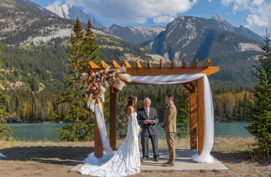 Wedding in jasper national park