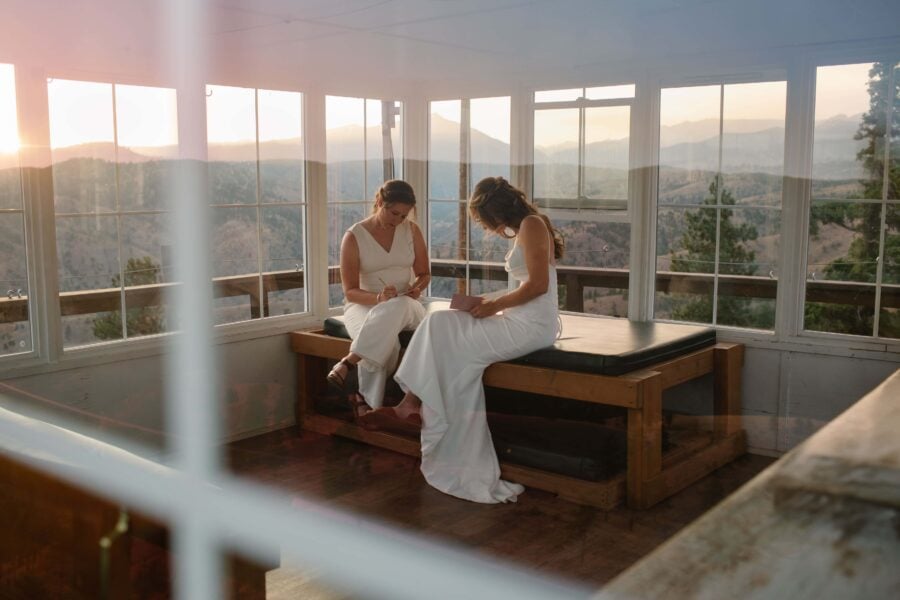 fire lookout elopement in Leavenworth Washington
