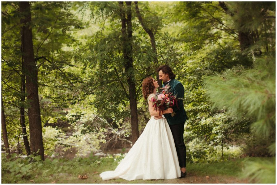 Wedding in the Poconos, PA