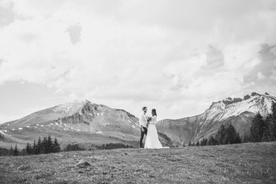 elopement in the Alps