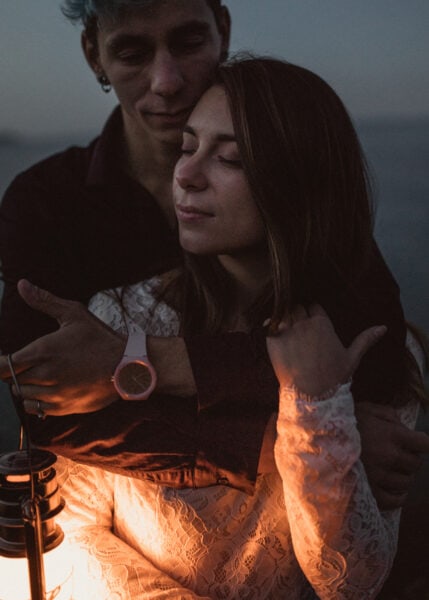 beach elopement in brittany france