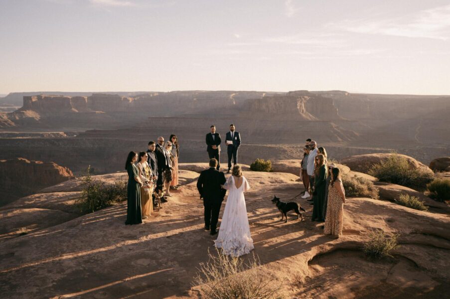 moab utah micro wedding