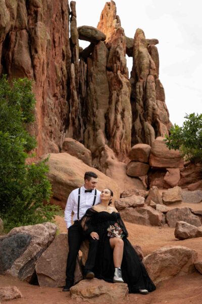 Mountain elopement photographer