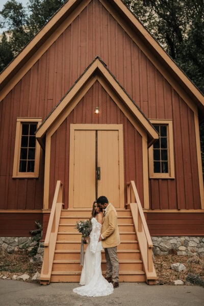 Yosemite national park wedding chapel