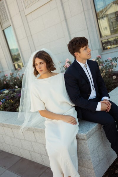 Man and Woman sitting together before getting married