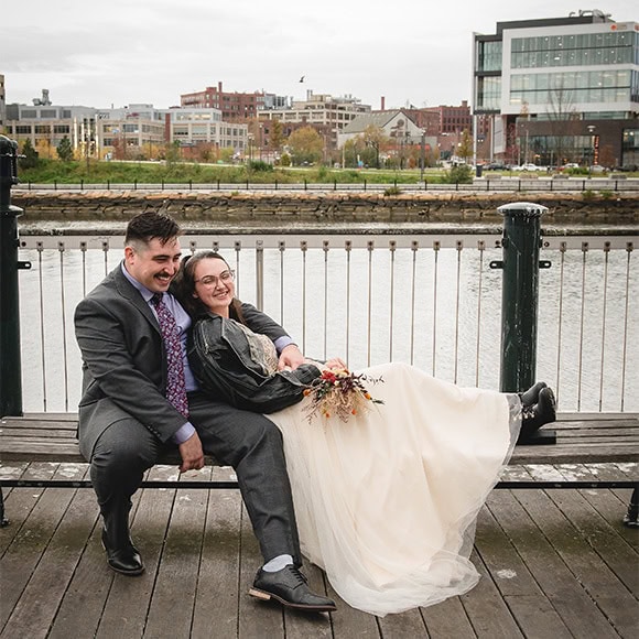 Historic Citywalk Elopement in Providence RI