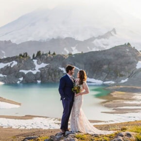 Nestled Amongst Alpine Giants — A Hidden Alpine Tarn Elopement in the North Cascades
