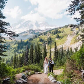 Alpenglow Adventure: A Half-Day Mt Rainier Elopement
