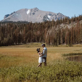 Fire & Stars: An Overnight Lassen Camper Van Elopement (2 Days)