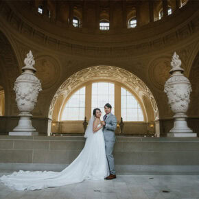 City Hall Vows & Intimate Reception: A San Francisco Wedding Celebration