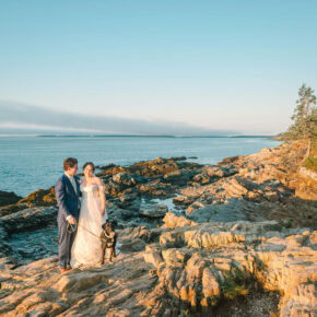 From Mountain Cliff to Rugged Coast: a Half-Day Elopement