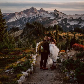 A Lake, A Mountain, + Us – A Two Day Washington Adventure Elopement