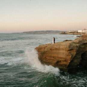 Salt Air & Spanish Gardens — A Sun-Soaked San Diego Elopement at Balboa Park & Sunset Cliffs