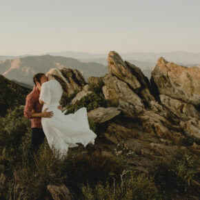 Above It All — A Mt. Laguna Elopement with Cabin Mornings & Mountain-Top Vows