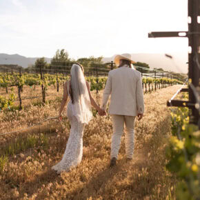 Private Vineyard & Stargazing Elopement